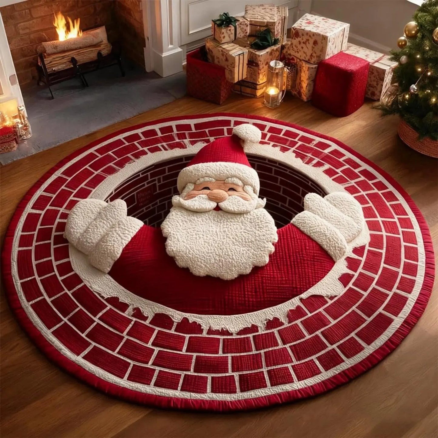 Soft Christmas Welcome Mat - Luxicro