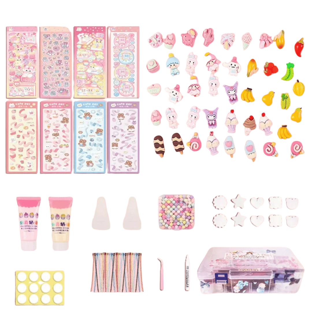 Fun DIY 3D Vinyl Sticker Set