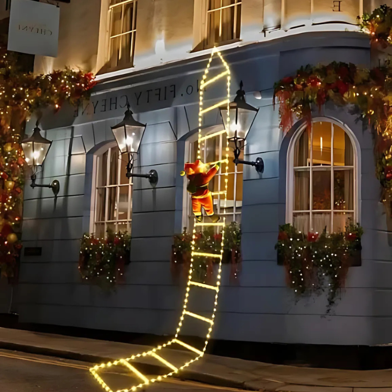 Bright Christmas Outdoor Hanging String Lights Decoration