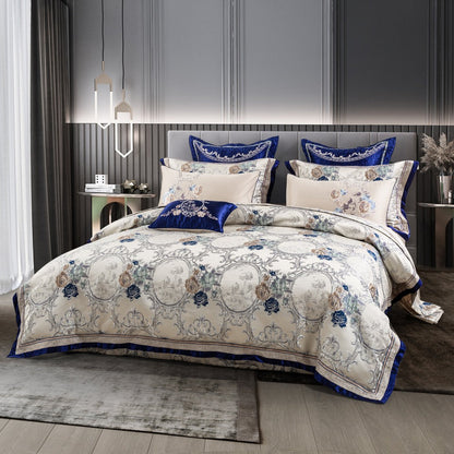 Elegant Eastern Pattern Premium Bedding Set