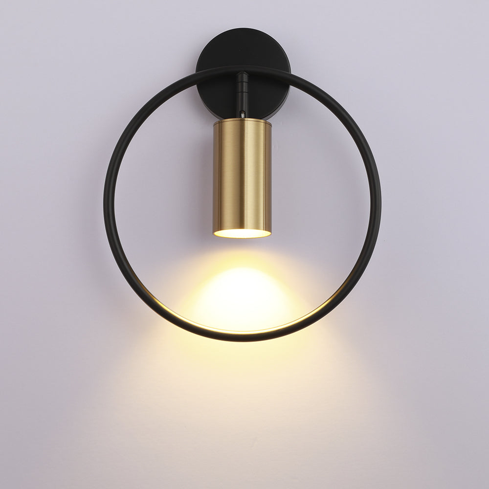 Elegant Golden LED Sconce Light