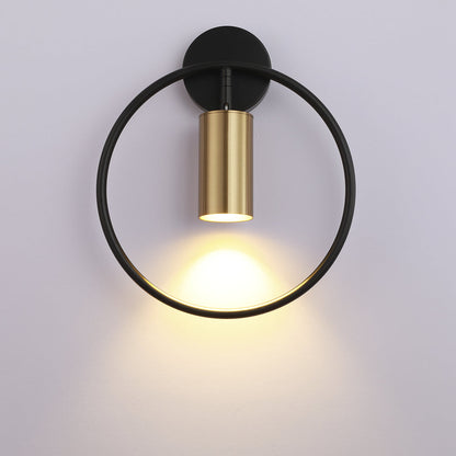 Elegant Golden LED Sconce Light