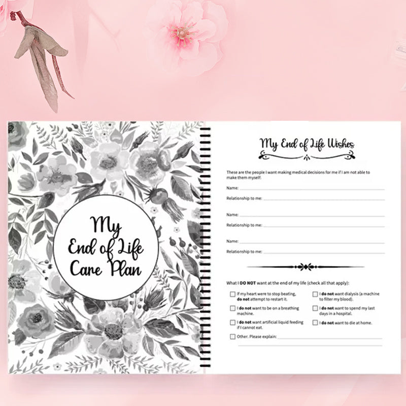 Funeral Life Planner Book