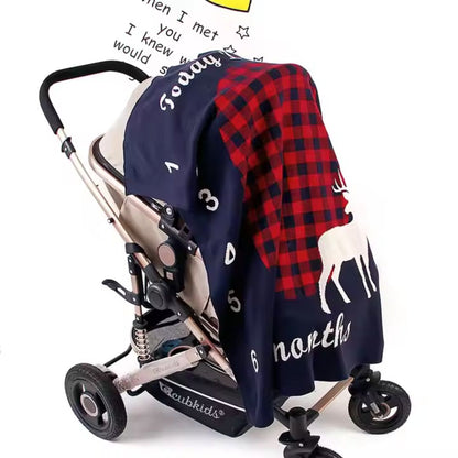 Custom Baby Blanket with Age Milestones