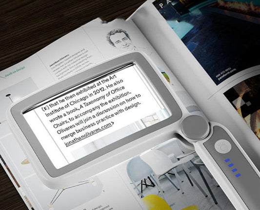 Compact Travel Square Magnifying Glass - Luxicro