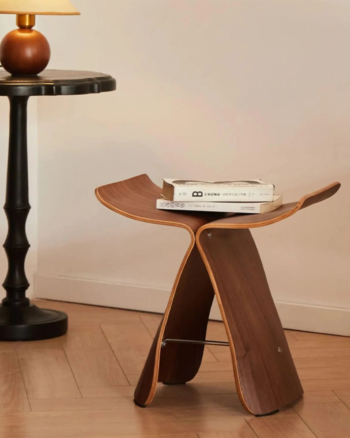 Vintage Floral Side Table