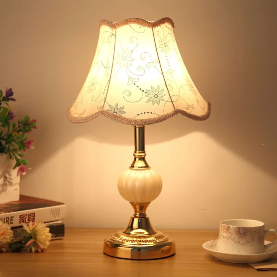 Natural Wood Table Desk Light