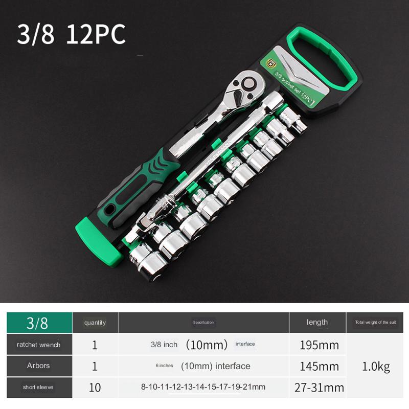 Versatile 6-Piece Ratchet Wrench Tool Set