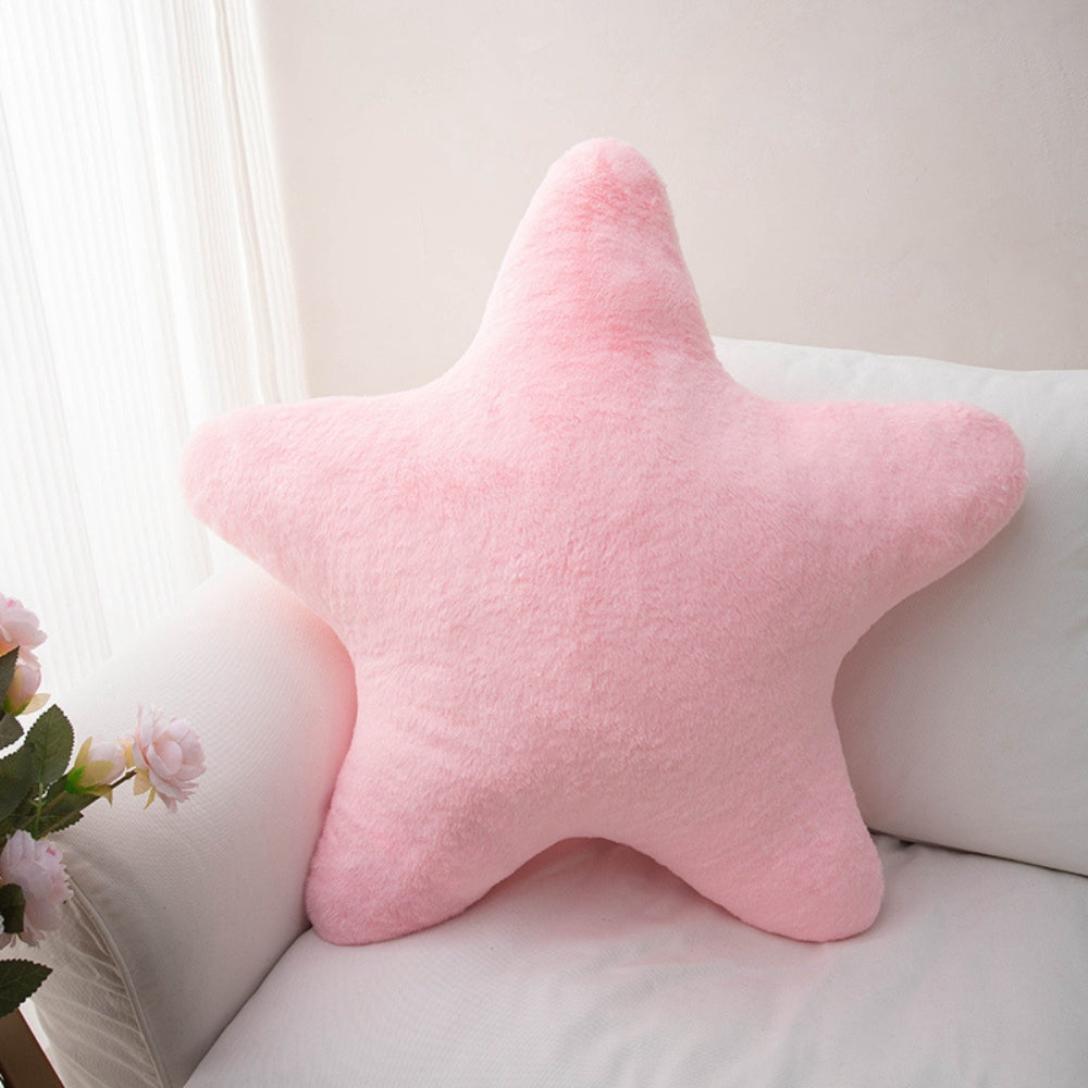 Soft Colorful Plush Star Pillow