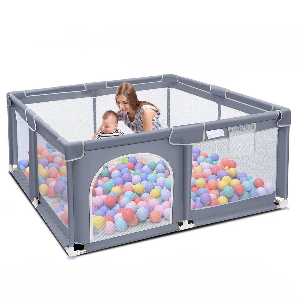 Big Foldable Baby Play Yard Pen - Luxicro