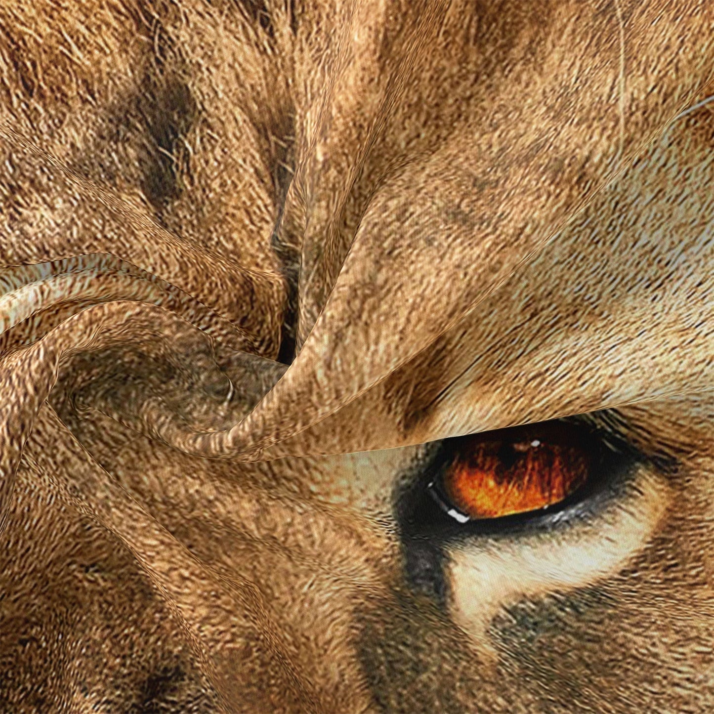 Animal Print Lion Bedding Set - Luxicro
