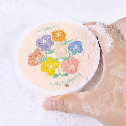 Vibrant Flower Pattern Absorbent Kitchen Towel