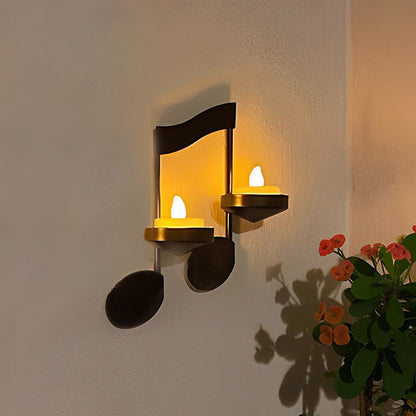 Decorative Music Theme Candle Stand