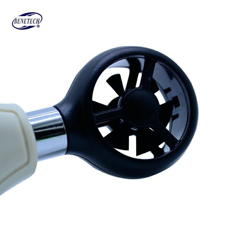 Portable Digital Wind Speed Gauge with Backlight Screen