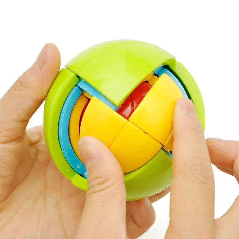 Colorful Interactive Brain Teaser Ball Toy