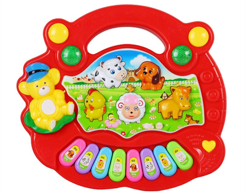 Fun Animal Sound Keyboard for Kids - Luxicro