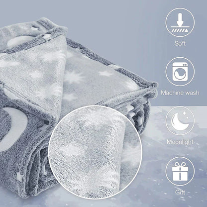 Cozy Glow Throw Blanket – Plush & Warm Lighting