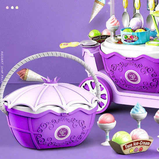 Fun Ice Cream Bike Cart