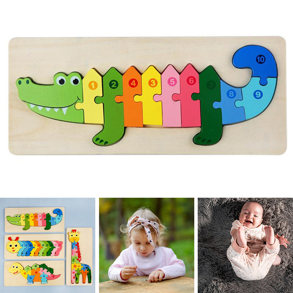Colorful Children's Puzzle Toy Set