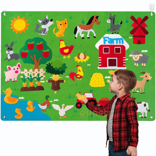 Bright Educational Play Board for Children - Luxicro
