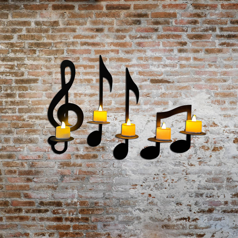 Decorative Music Theme Candle Stand