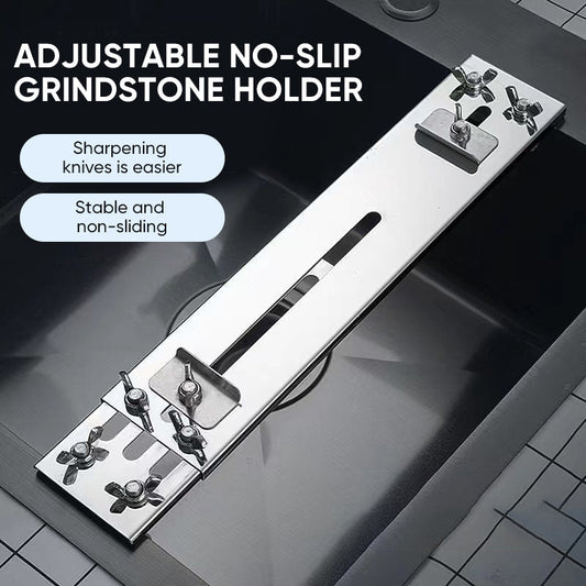 Compact Water Stone Sharpening Kit with Fixed Base - Luxicro