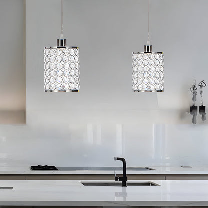 Elegant Glass Drop Pendant Light