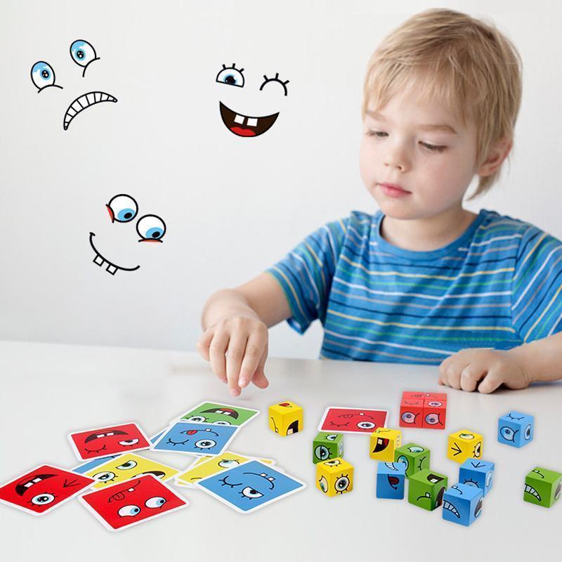 Vibrant Building Block Playset