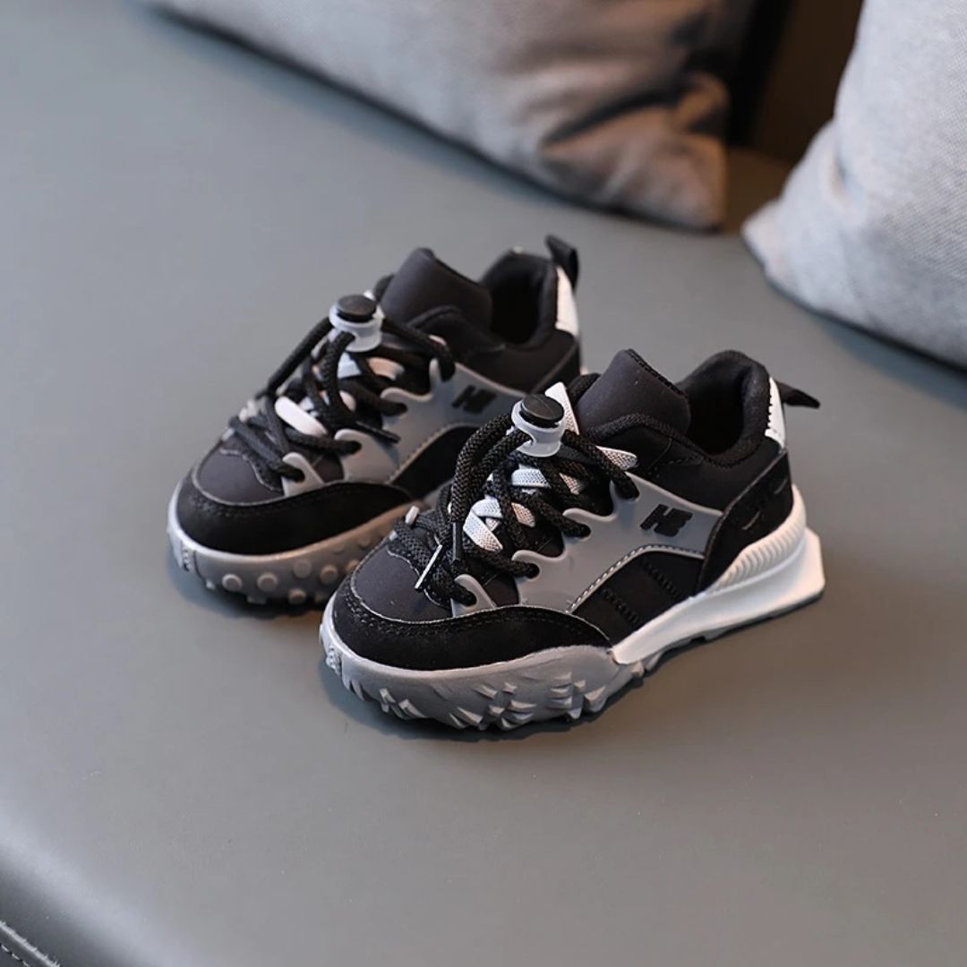Boys Girls Running Shoes - Cushioned Sport Sneakers
