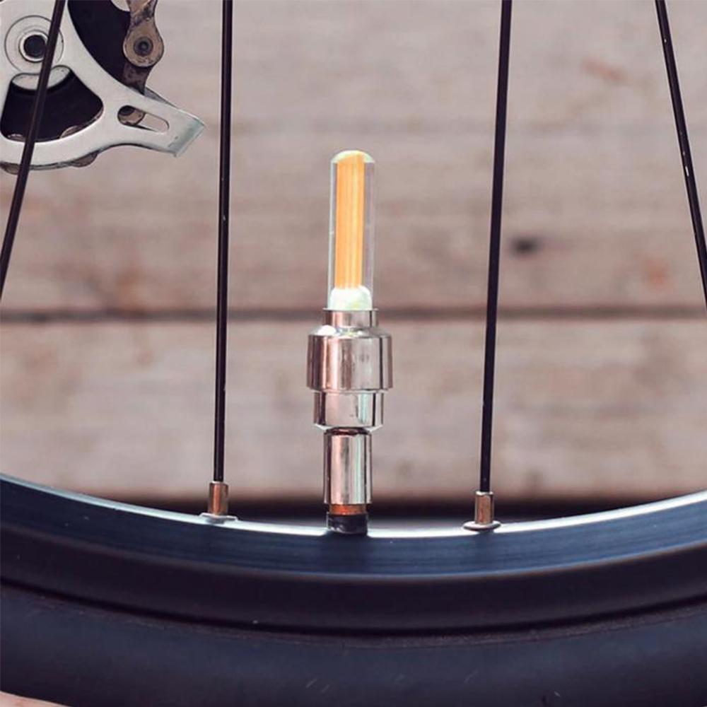 Premium LED Tire Valve Caps (2 Pack)