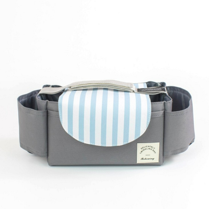 Convenient Stroller Storage Bag with Thermal Cup Pocket