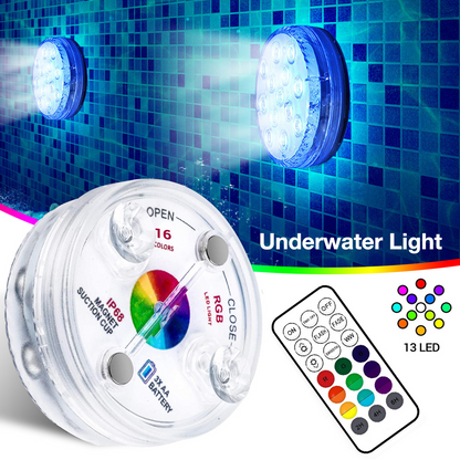 Colorful Pool LED Light with Remote - Luxicro