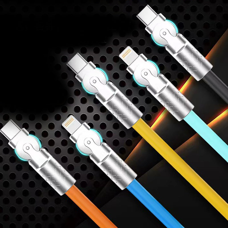 Bendable 360 Rotation USB Charger Cable