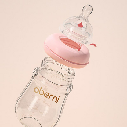 Gentle Baby Bottle with Soft Spout - BPA Free Newborn Feeder