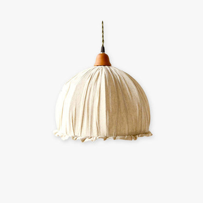 Natural Cotton Pendant Light