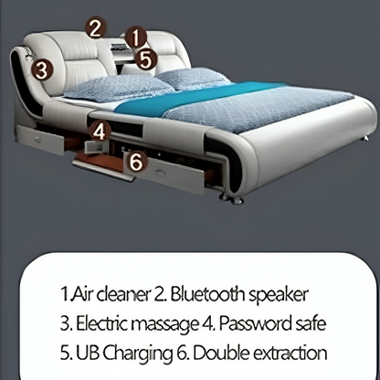 Advanced Wireless Bed with Integrated Sound System