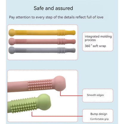 Gentle Infant Teething Silicone Toys