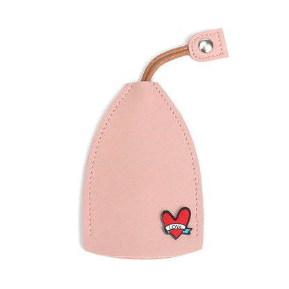 Vibrant Fruit Pattern Key Pouch