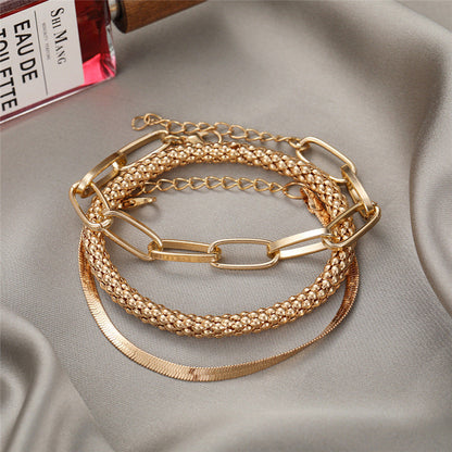 Stylish 3pc Fashionable Bangle Set