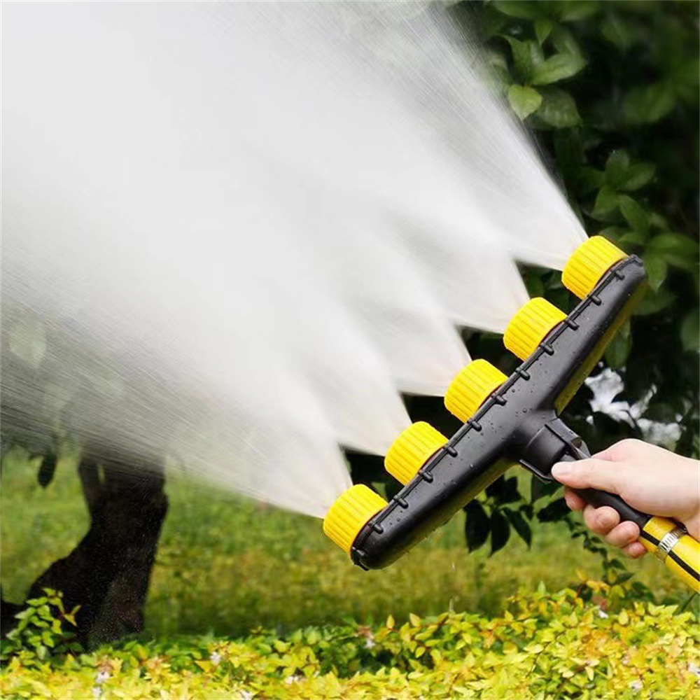 Heavy Duty Adjustable Spray Nozzle Hose Adapter