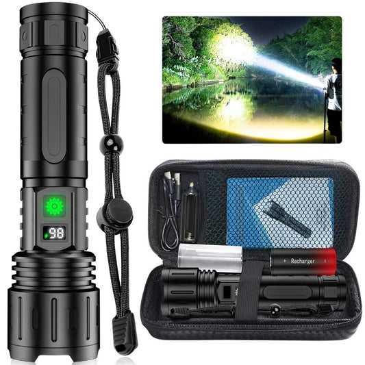 Bright Portable Zoom Flashlight - Luxicro