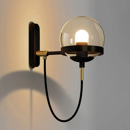 Stylish Glass Wall Lamp