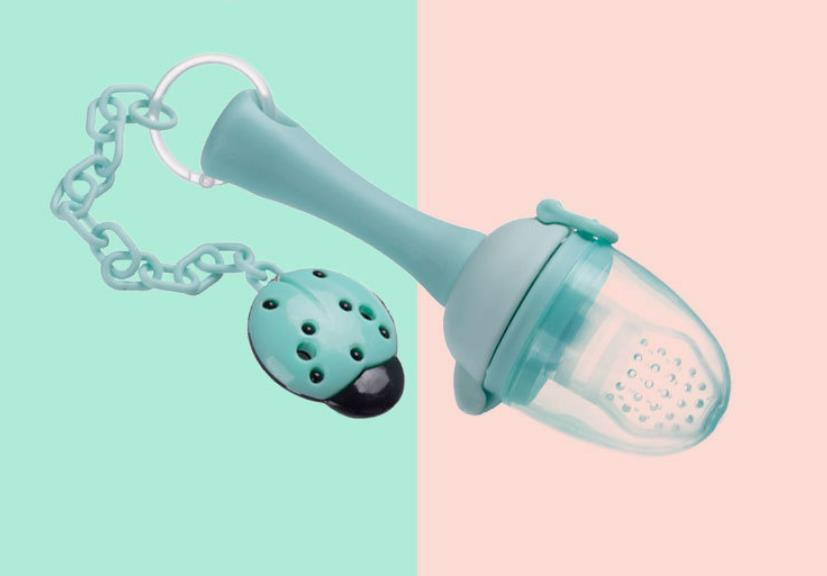 Soft Baby Teether and Food Feeder Set - Luxicro