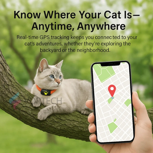 Advanced Tracking Pet Cat Collar