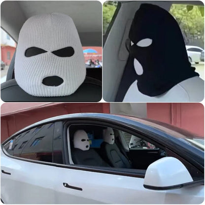 Customizable Car Headrest Funny Hat