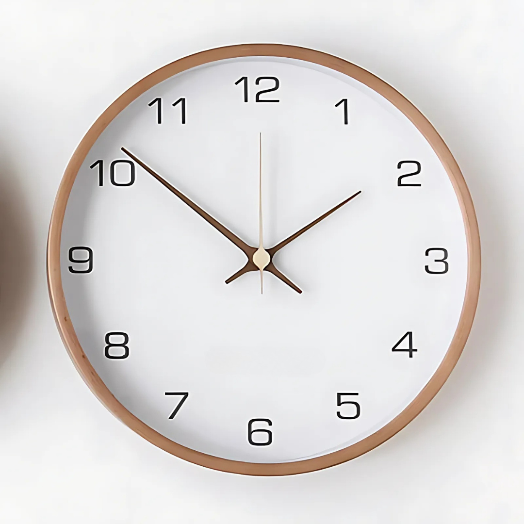 Vintage Wooden Large Clock