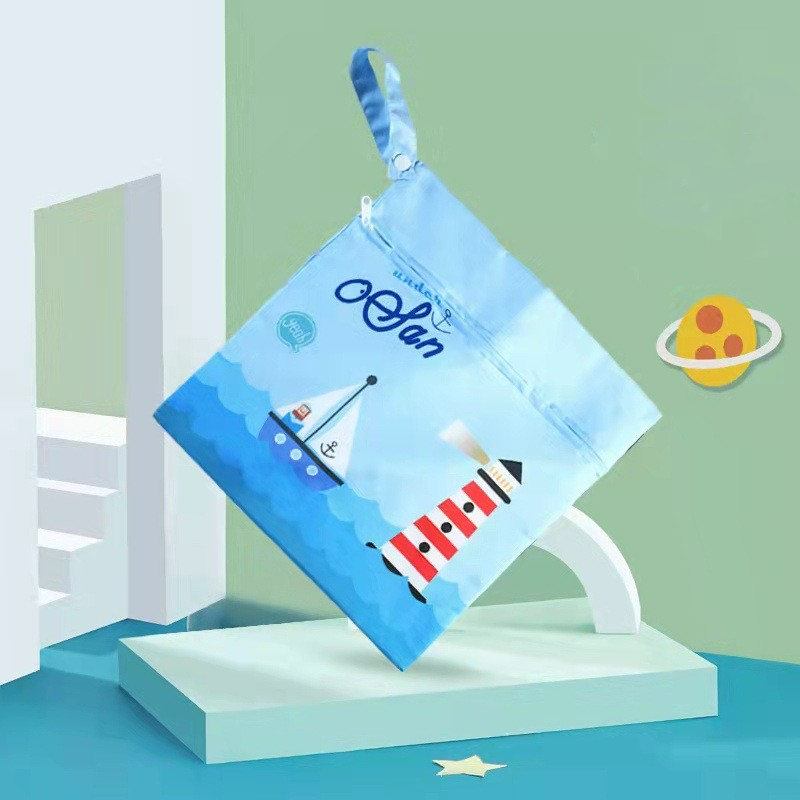 Waterproof Stroller Storage Bag with Zipper