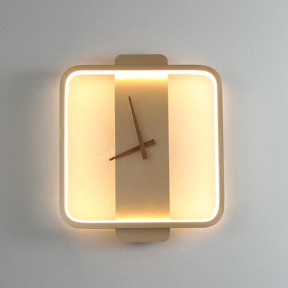 Contemporary Circular LED Wall Lamp