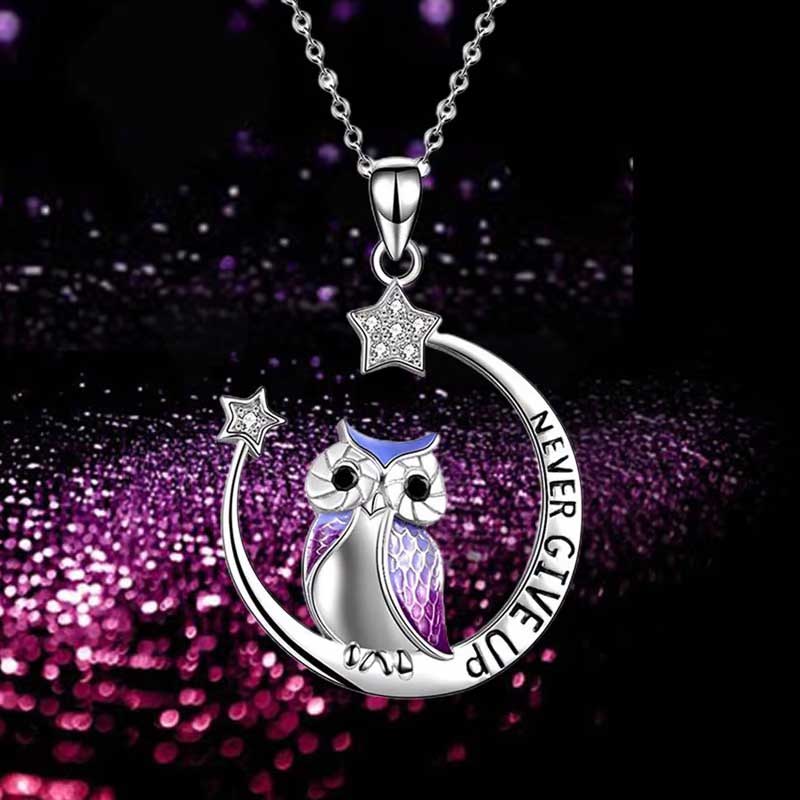 Motivational Bird Charm Necklace