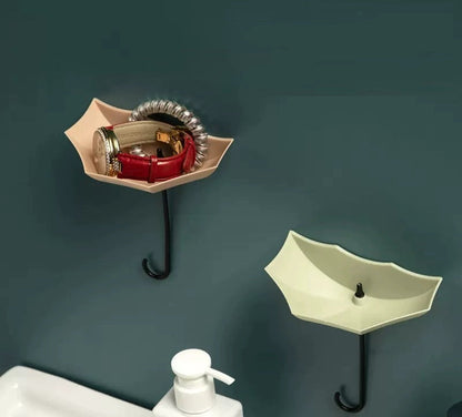 Easy Install Umbrella Hook with Key Holder